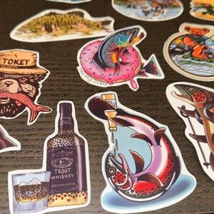 Fishing sticker pack (11)